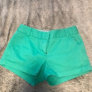 Sea foam chino shorts